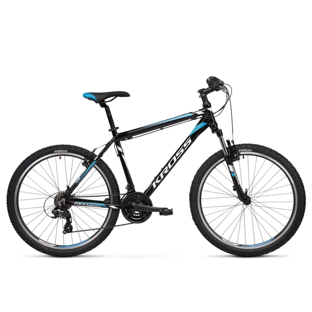 Mountain Bike Kross Hexagon 1.0 26” – 2021 - Black/White/Blue