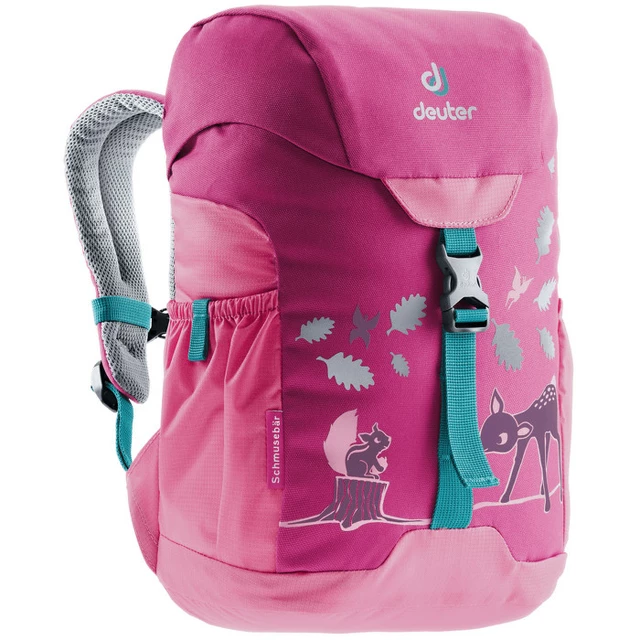 Children’s Backpack DEUTER Schmusebär 8L 2020 - Magenta/Hot Pink