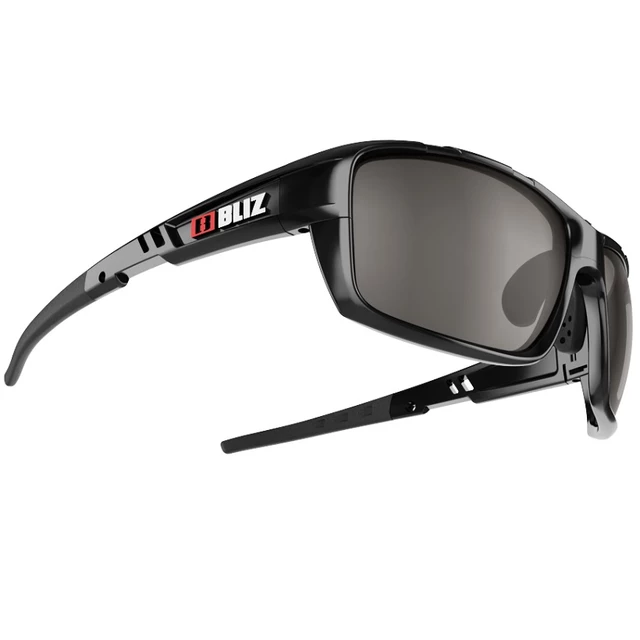 Bliz Tracker Ozon sportliche Sonnenbrille schwarz