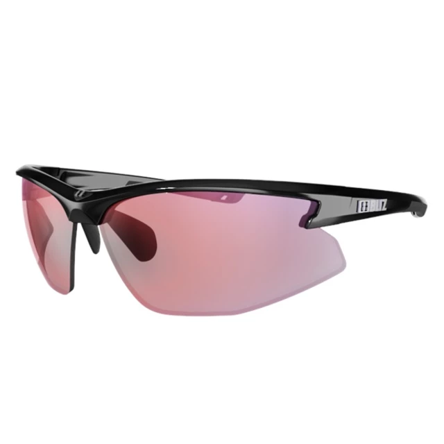 Sportowe okulary przeciwsłoneczne Bliz Motion Multi - czarny z tęczowymi soczewkami - czarny z tęczowymi soczewkami