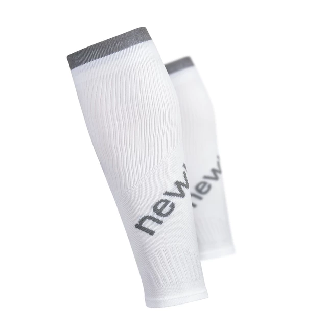 Kompresné návleky na nohy Newline Calfs Sleeve - biela - biela