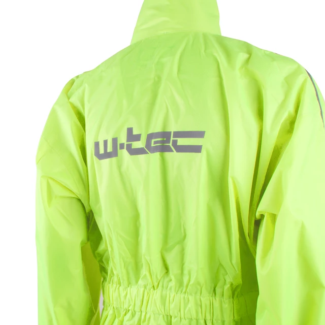 Moto pláštenka W-TEC Rainy - fluo žltá