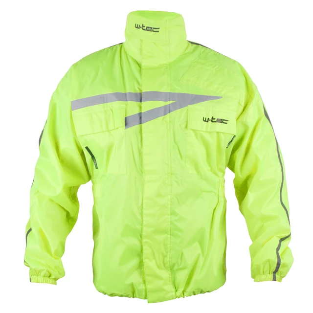 Moto pláštěnka W-TEC Rainy - fluo žlutá - fluo žlutá