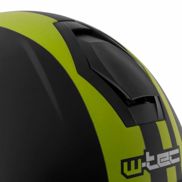 Moto čelada W-TEC V586 - črna-zelena