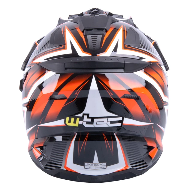 Motocross Helm W-TEC AP-885 Graphic