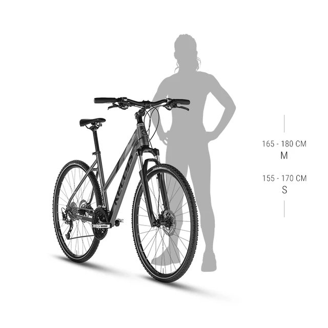 Női cross kerékpár KELLYS CLEA 10 28" - 2022