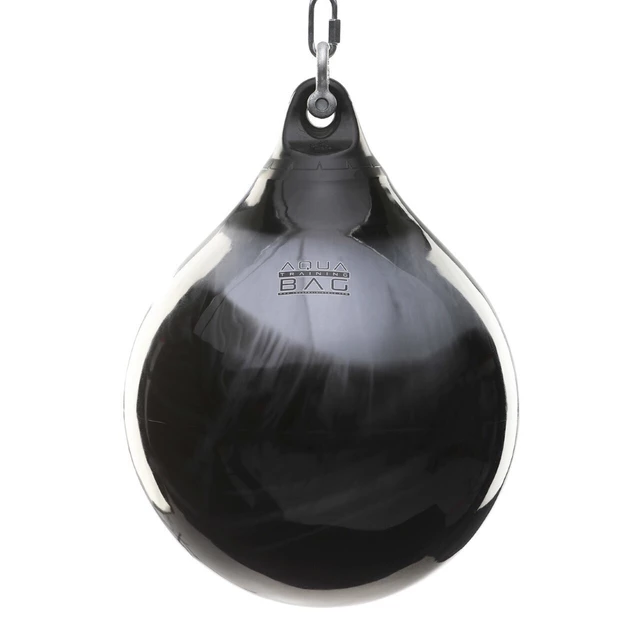 Vízzel tölthető boxzsák Aqua Punching Bag 85 kg - Fekete/Ezüst
