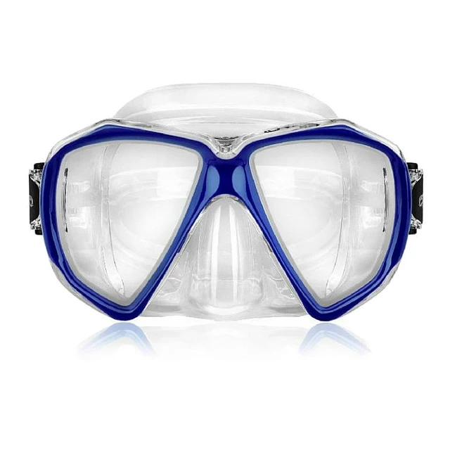 Maska do nurkowania snorkelingu scuba divingu Aropec Hornet - Niebieski - Niebieski