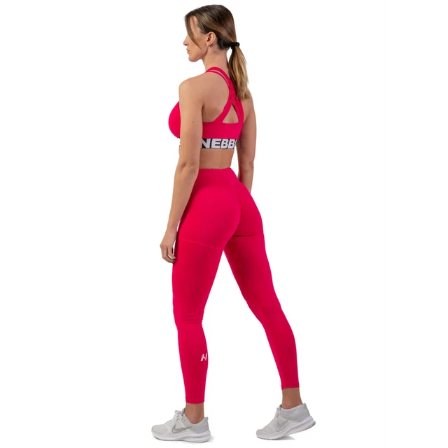 Női leggings magas derékkal Nebbia Active 402 - Világoskék