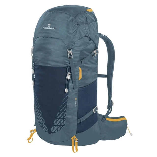 Hiking Backpack FERRINO Agile 25 SS23 - Black - Blue