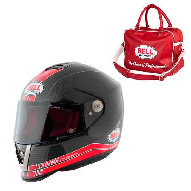 BELL M6 Carbon Race Red Motorradhelm