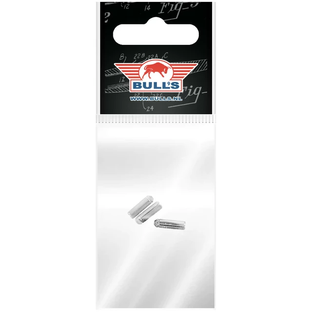 Darts nyíl szárny védő Bull's Flightprotector Aluminium 3db - ezüst