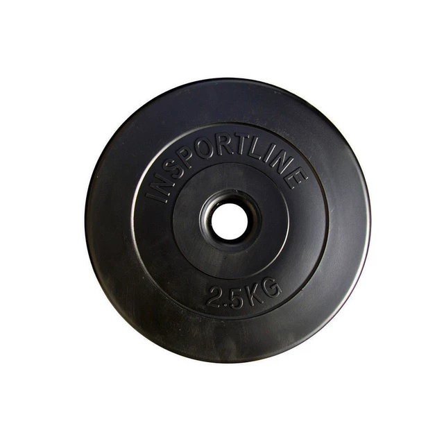 Cementový nakládací činkový set inSPORTline CEM 180+40 cm/30 mm 5-80kg