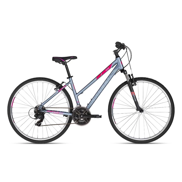 Women’s Cross Bike KELLYS CLEA 10 28” – 2018 - Grey Pink