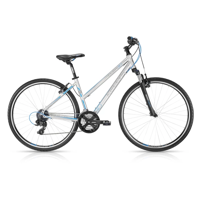 Dámsky crossový bicykel KELLYS CLEA 30 Silver 28" - model 2016
