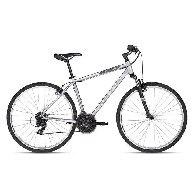 Pánsky crossový bicykel KELLYS CLIFF 10 28" - model 2018 - Silver