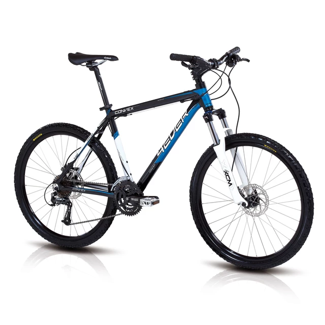 Mountain bike 4EVER Convex 2013 - V-brake - Black-Blue