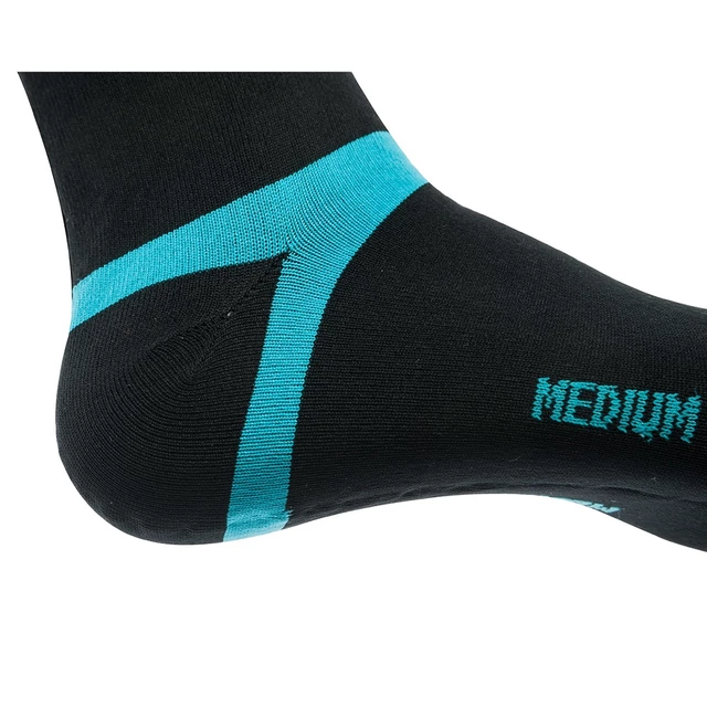 Vízálló zokni DexShell Coolvent - Aqua Kék Csík