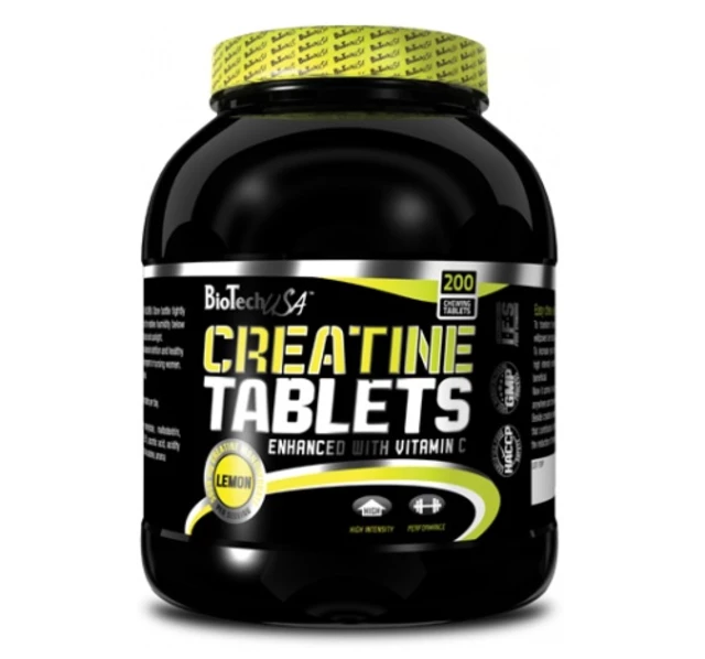 CREATINE TABLETS - 200 RÁGÓTABLETTA