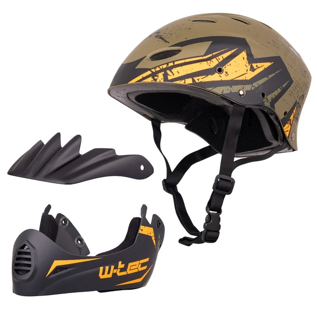 Downhill Helmet W-TEC Campanero Matte Green