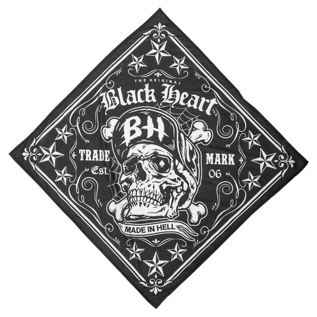 Chusta szal na szyję bandana W-TEC Black Heart Bandest - Starter