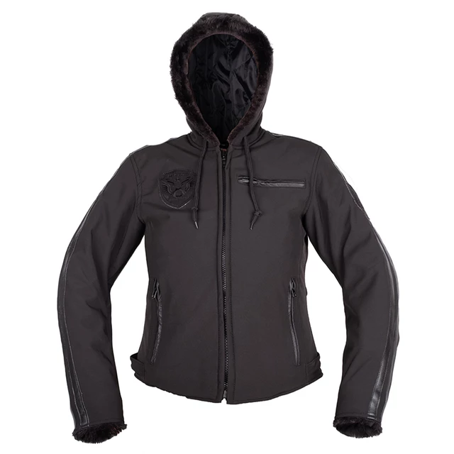 W-TEC Prothara Damen Softshell-Motorradjacke - schwarz