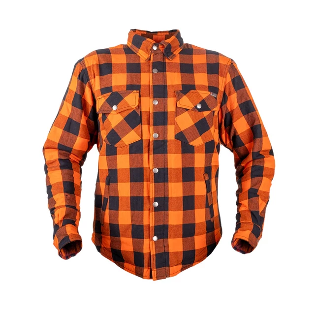 Motorcycle Shirt BOS Lumberjack - Orange - Orange