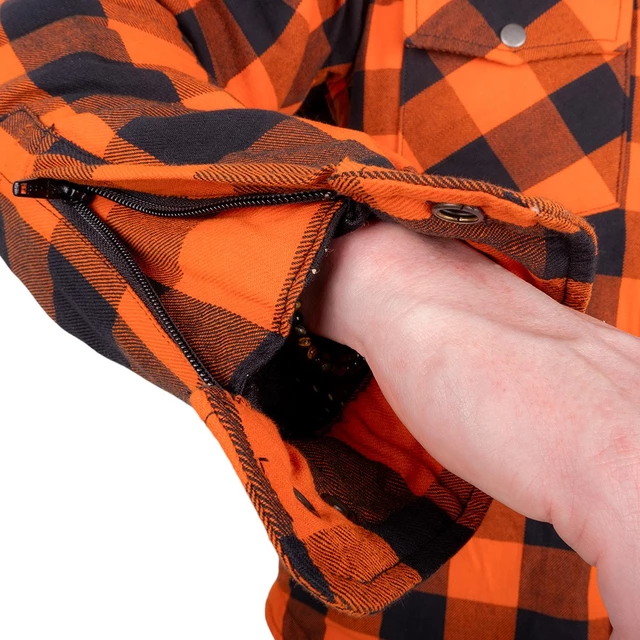 Moto košile BOS Lumberjack - Orange