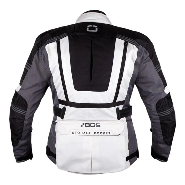 Men’s Touring Motorcycle Jacket BOS Maximum - Sand