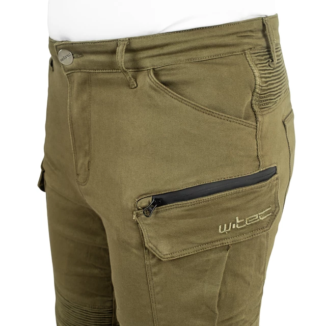 Men’s Motorcycle Pants W-TEC Cargotic - Olive Green