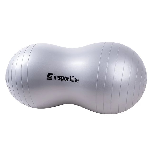 Exercise Ball inSPORTline Peanut 50 cm - Grey - Grey