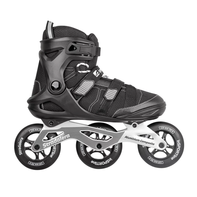 Łyżworolki fitness 3 kółka ABEC-7 Carbon inSPORTline Stradalera