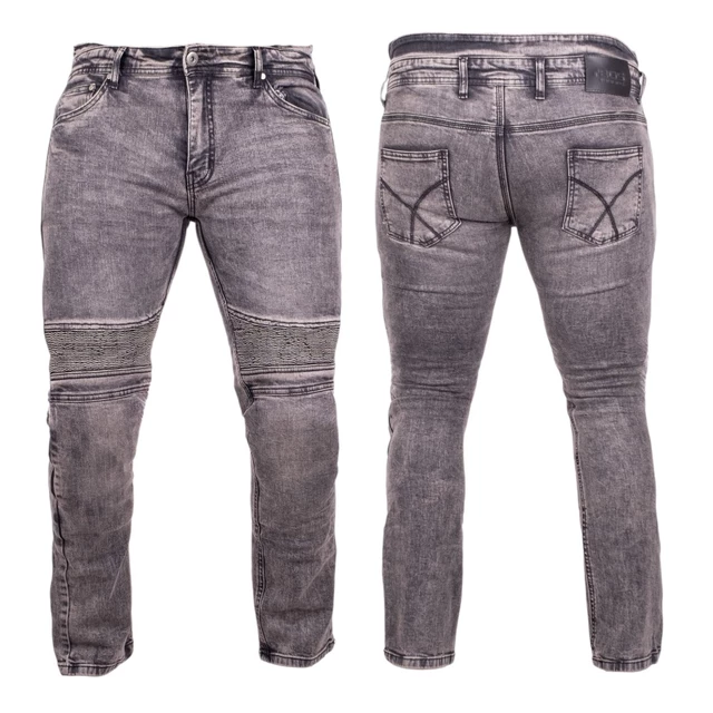 Herren-Moto-Jeans BOS Micas - acid schwarz - acid schwarz