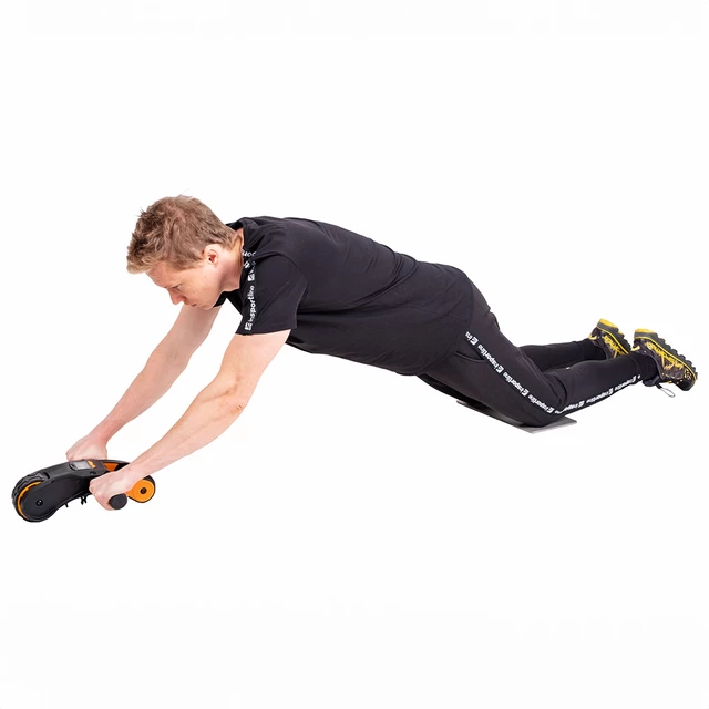 Profesjonalny wałek do ćwiczeń fitness składany inSPORTline AB Roller DR2030