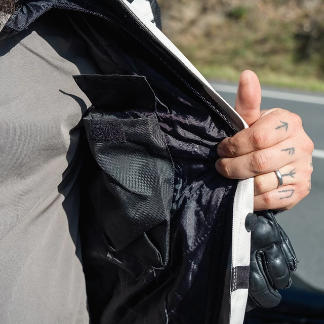 Men’s Touring Motorcycle Jacket BOS Maximum - Neon
