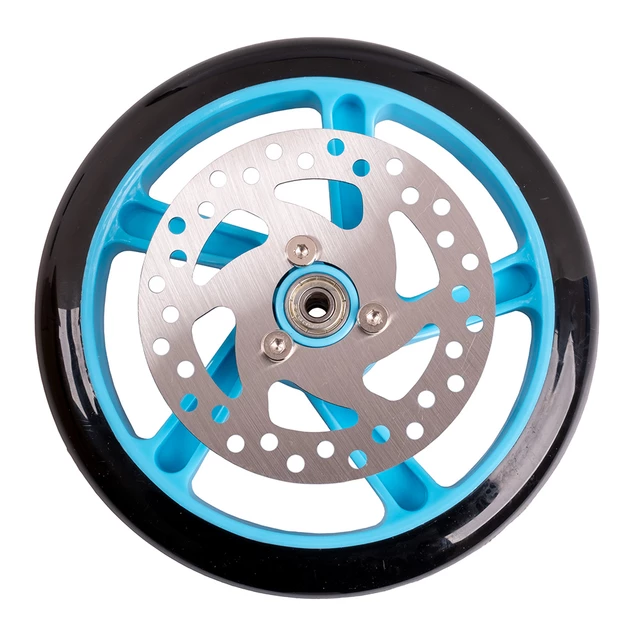 Rezervno kolo z zavornim diskom za skiro Discola 200x30mm - modra - modra