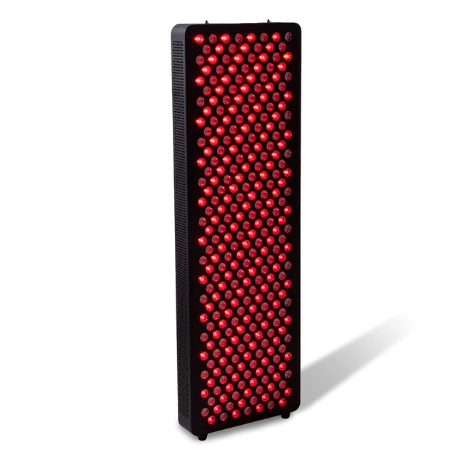 Red LED Light Therapy Panel inSPORTline Tugare - White