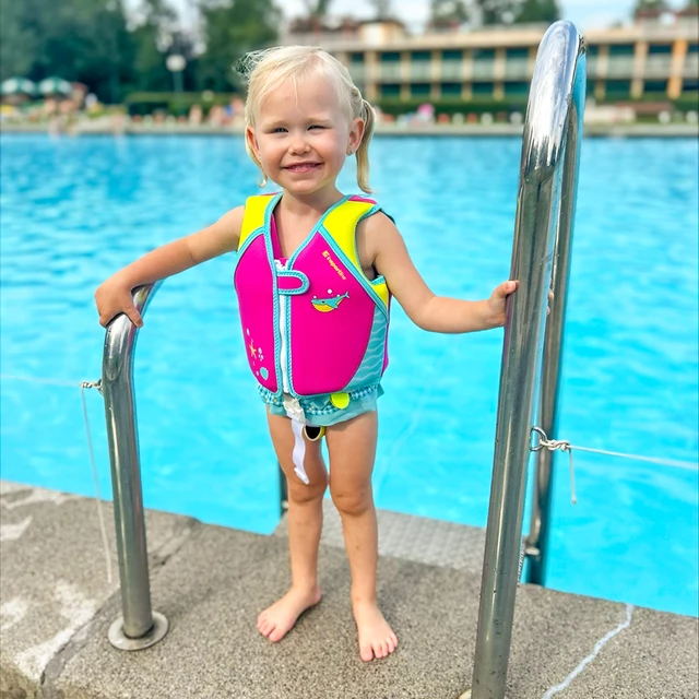 inSPORTline Aprendito Schwimmweste für Kinder - rosa