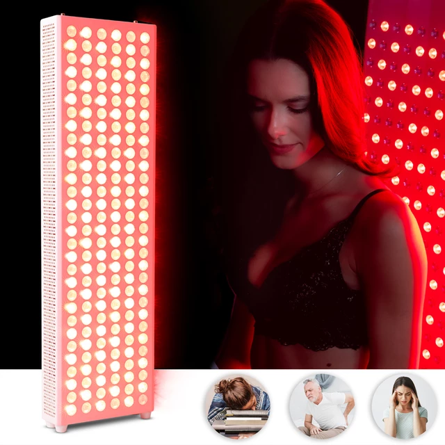 Red LED Light Therapy Panel inSPORTline Brister – 180 LED - White