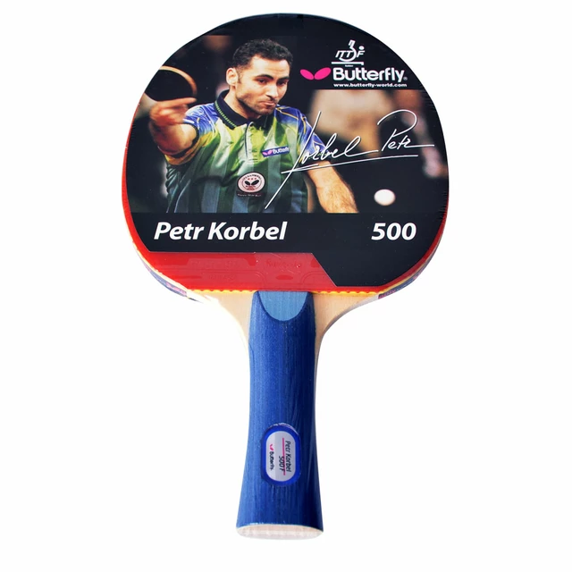 Table tennis racquet Butterfly Petr Korbel 500