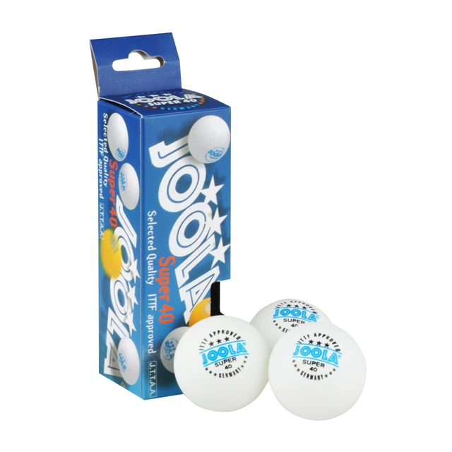 Set of balls Joola Super 40 - White