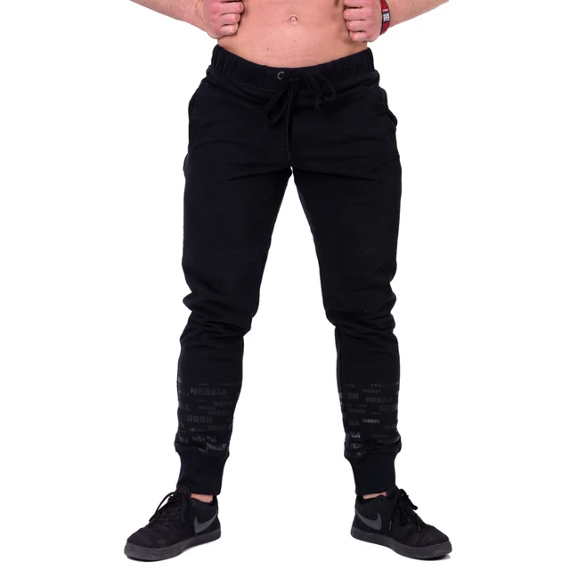 Męskie spodnie dresowe Nebbia Gym Hero Joggers 153 - inSPORTline