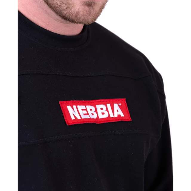 Férfi melegítőfelső Nebbia Red Label 148 - fekete