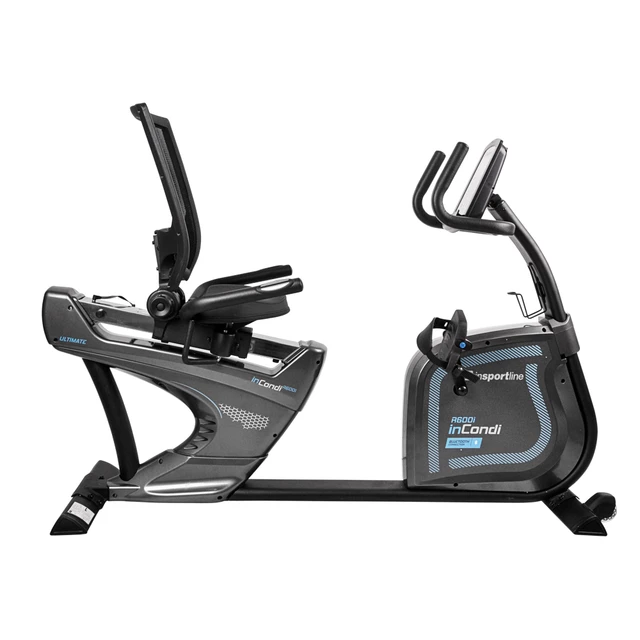 Rower rehabilitacyjny inSPORTline inCondi R600i poziomy + pas piersiowy