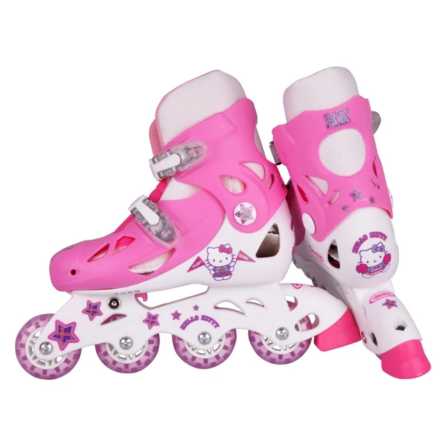 Baby Set Hello Kitty - roller skates, pads and helmet OHKY26