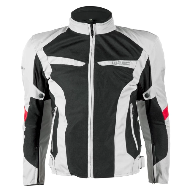 Men’s Moto Jacket W-TEC Ventex - Light Grey