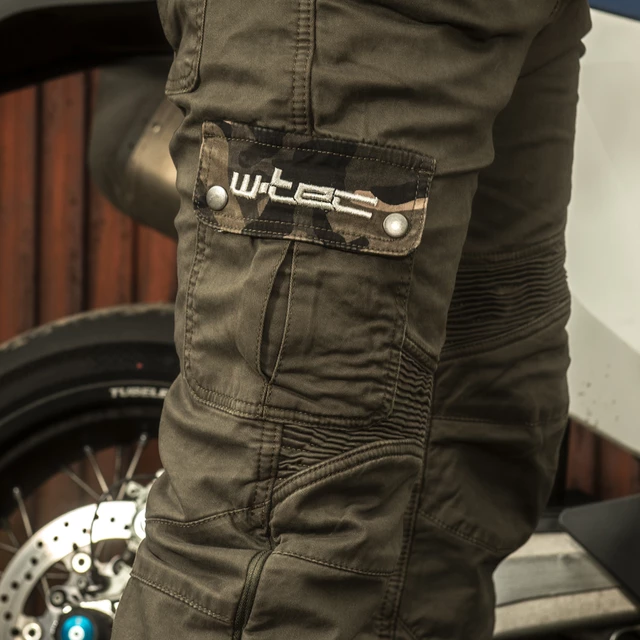 Pánské moto kalhoty W-TEC Shoota - tmavě šedá