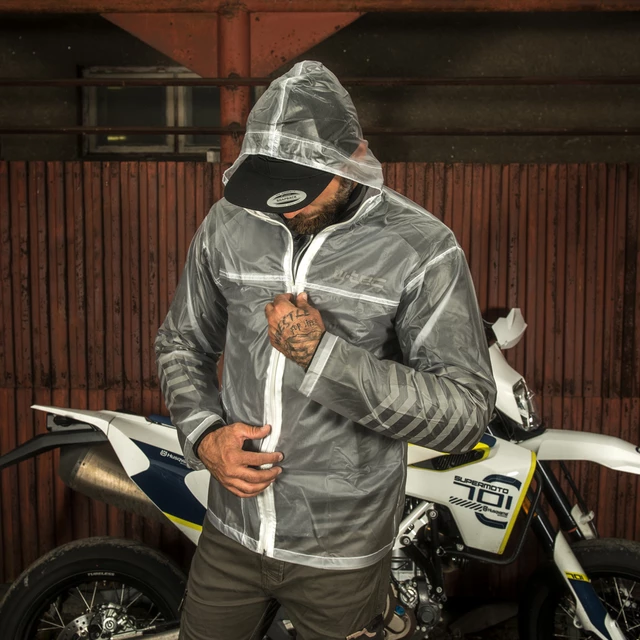 Motorcycle Raincoat W-TEC Lighty