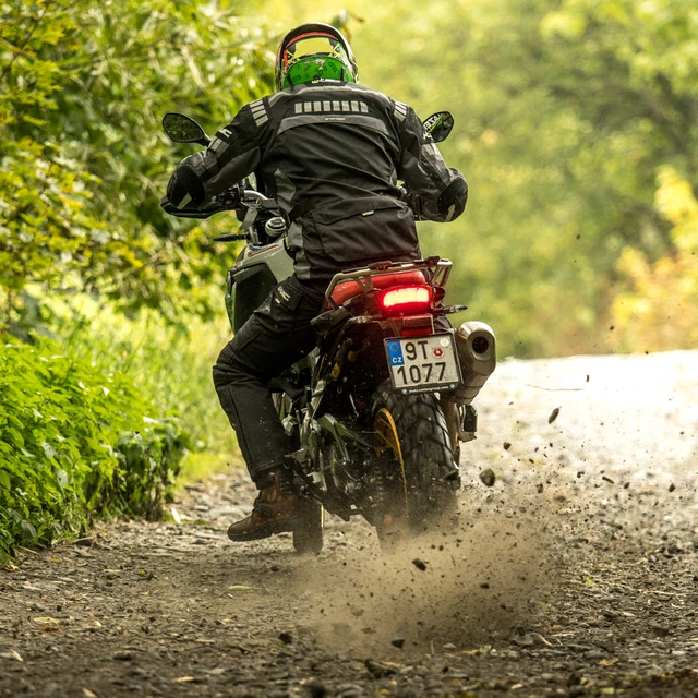 Pánske softshellové moto nohavice W-TEC Erkalis - čierna