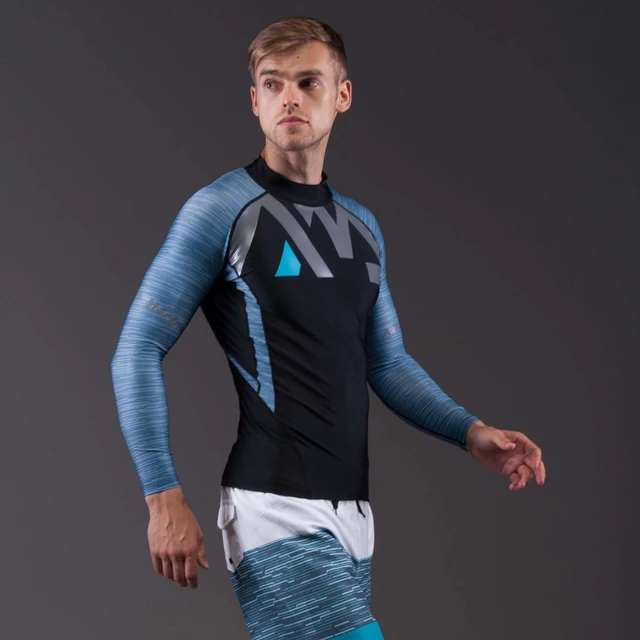 Pánské tričko pro vodní sporty Aqua Marina Division - šedá